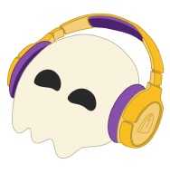 Crânio com Headphones