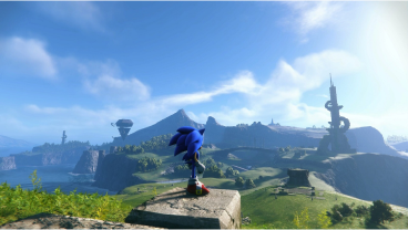 Sonic on island