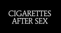 logotipo de cigarettes after sex