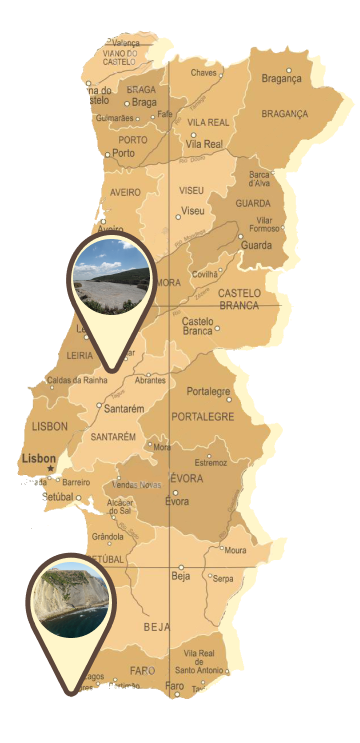 mapa portugal