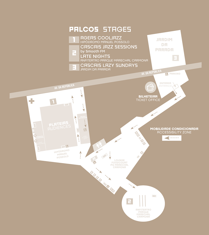 Mapa do Festival