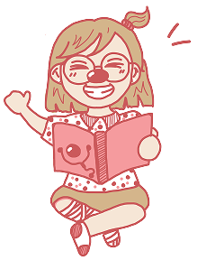 ilustracaodemeninacomumlivro