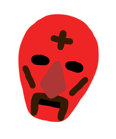 mascara de careto