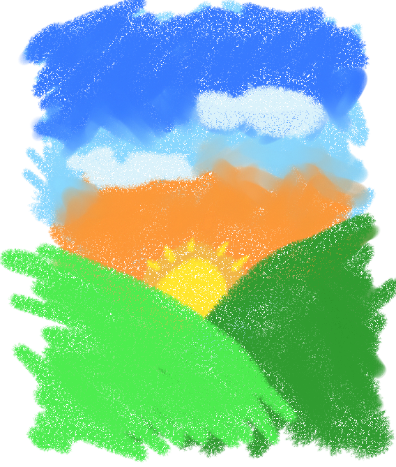 paisagem de tarde