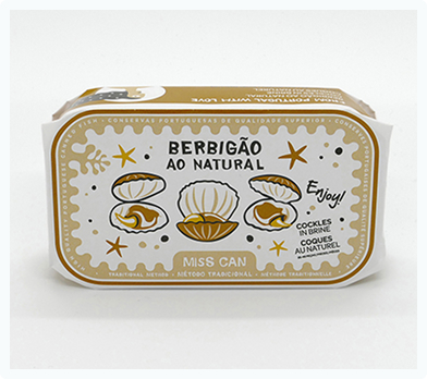 berbigão ao natural