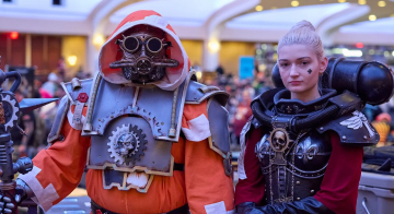 two cosplayers