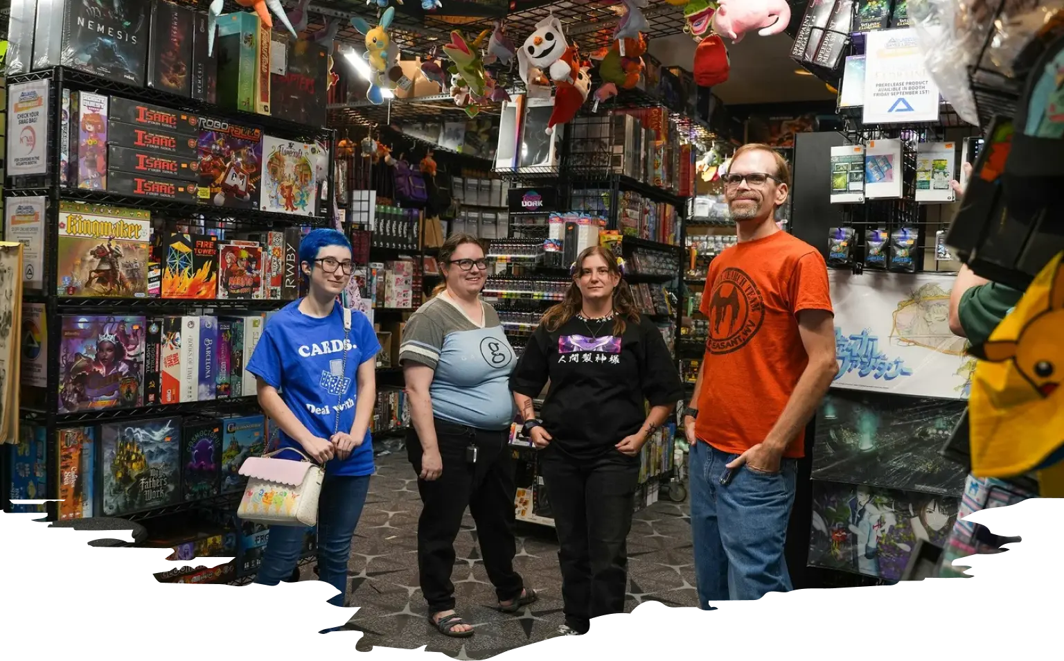 photo of the vendors