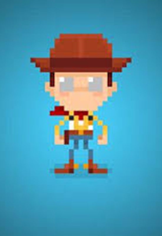 Woody made by Pixel Art