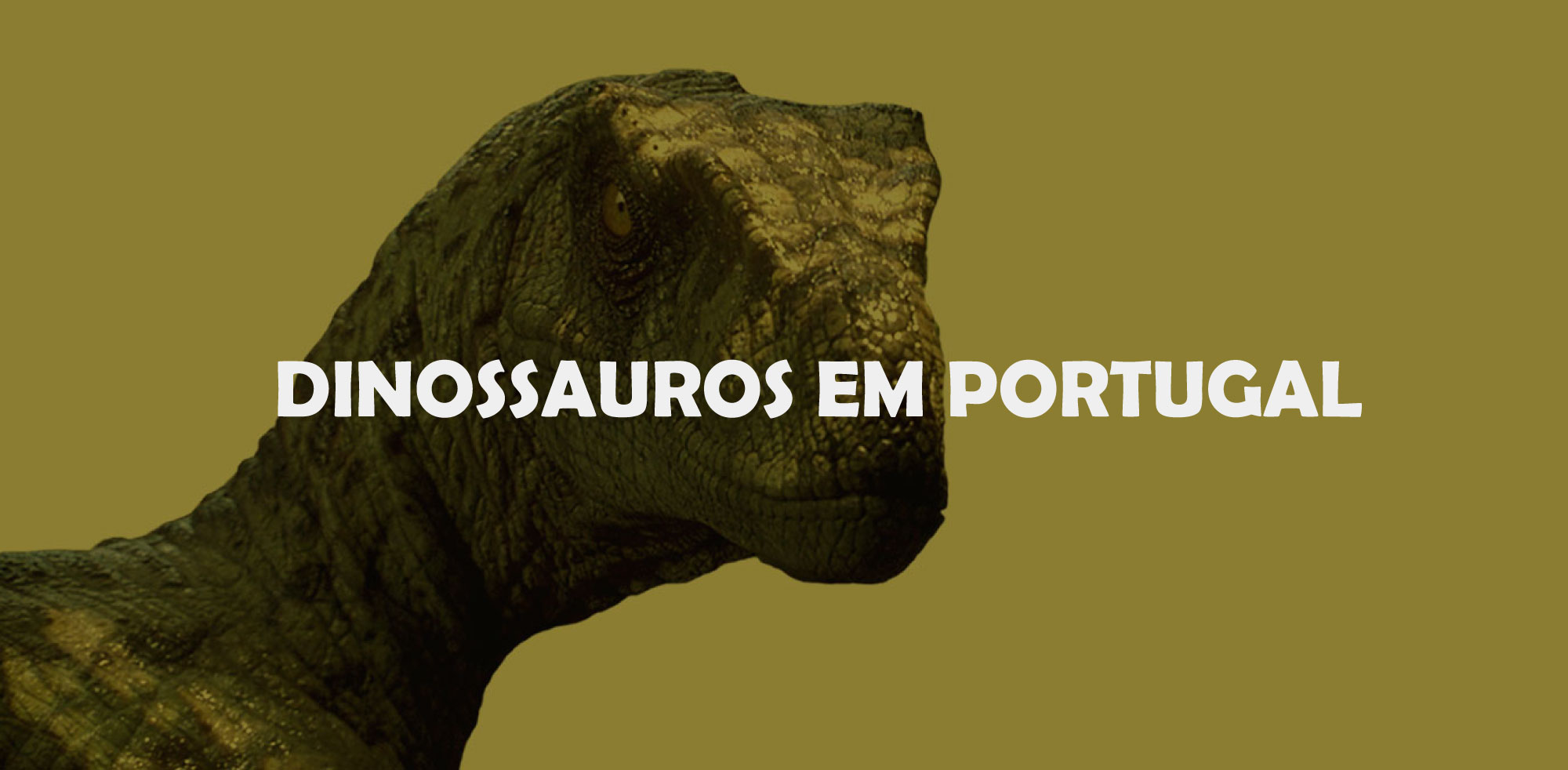 Dinossauro com fundo verde