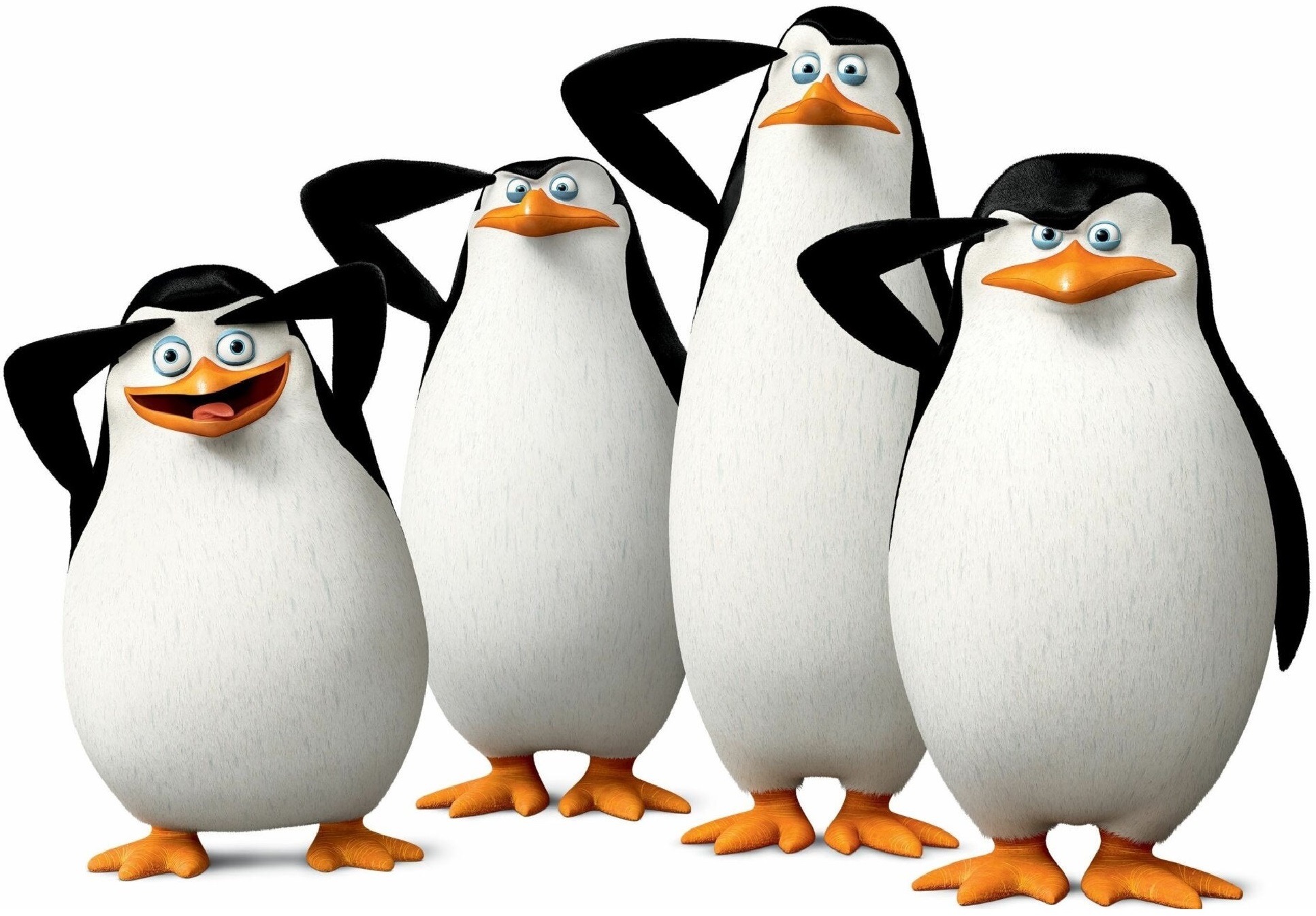 pinguins de madagáscar