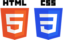 Logos HTML e CSS