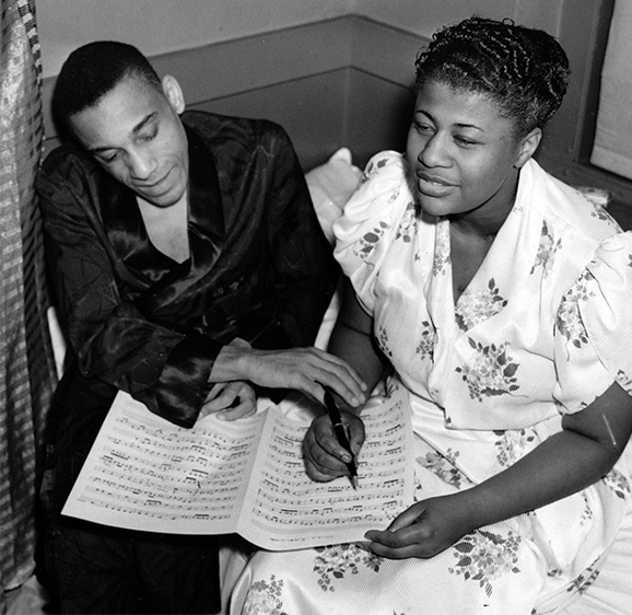 Ella Fitzgerald and Chick Webb