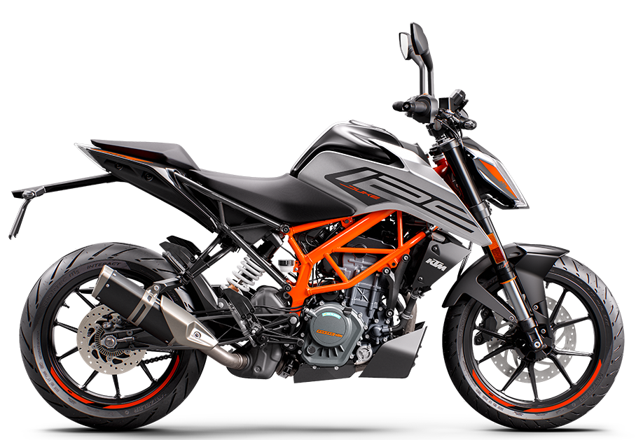 KTM duke 125 BRANCA