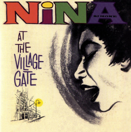 Nina at the Village Gate - 1962